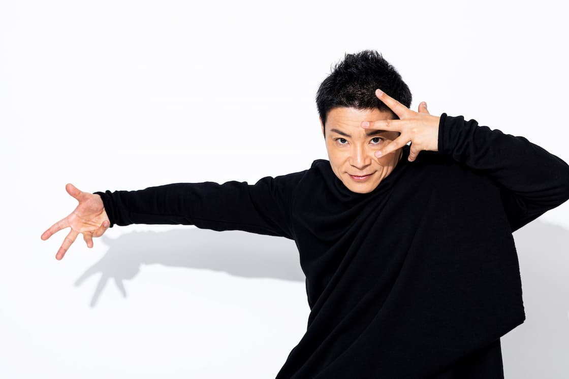 決めポーズのEBIKEN・蛯名健一